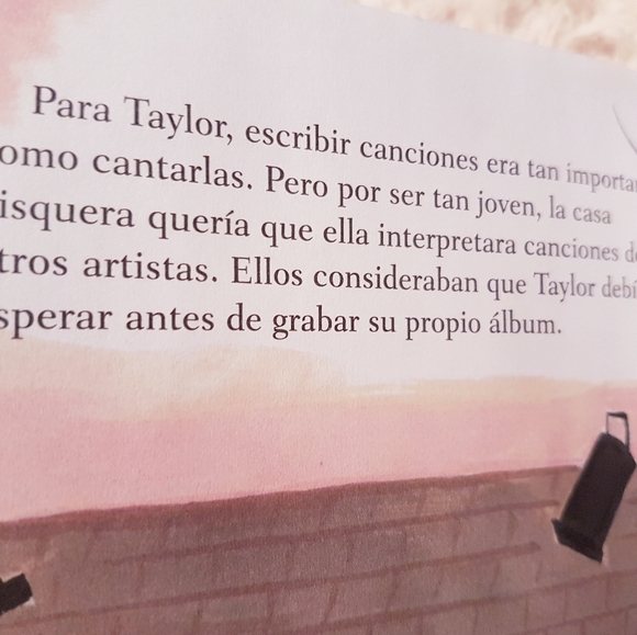 2023 Taylor Swift A Little Golden Book Biography Wendy Loggia Spanish Edition - Picture 10 of 11